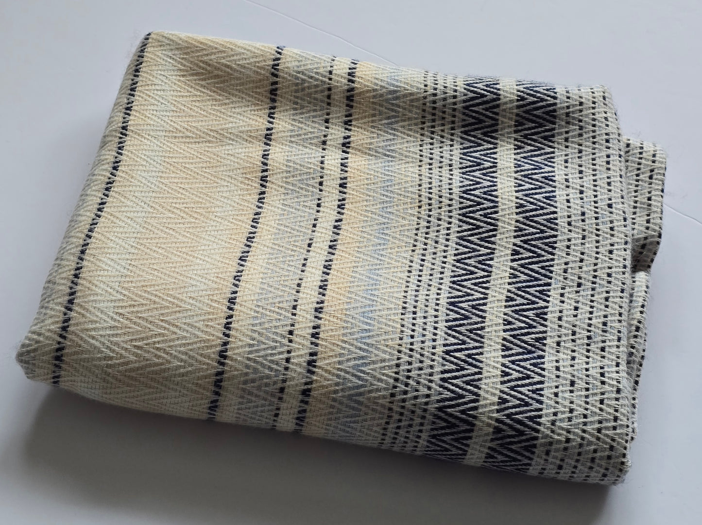 Étole en cachemire 2 épaisseurs Rollo Stripe