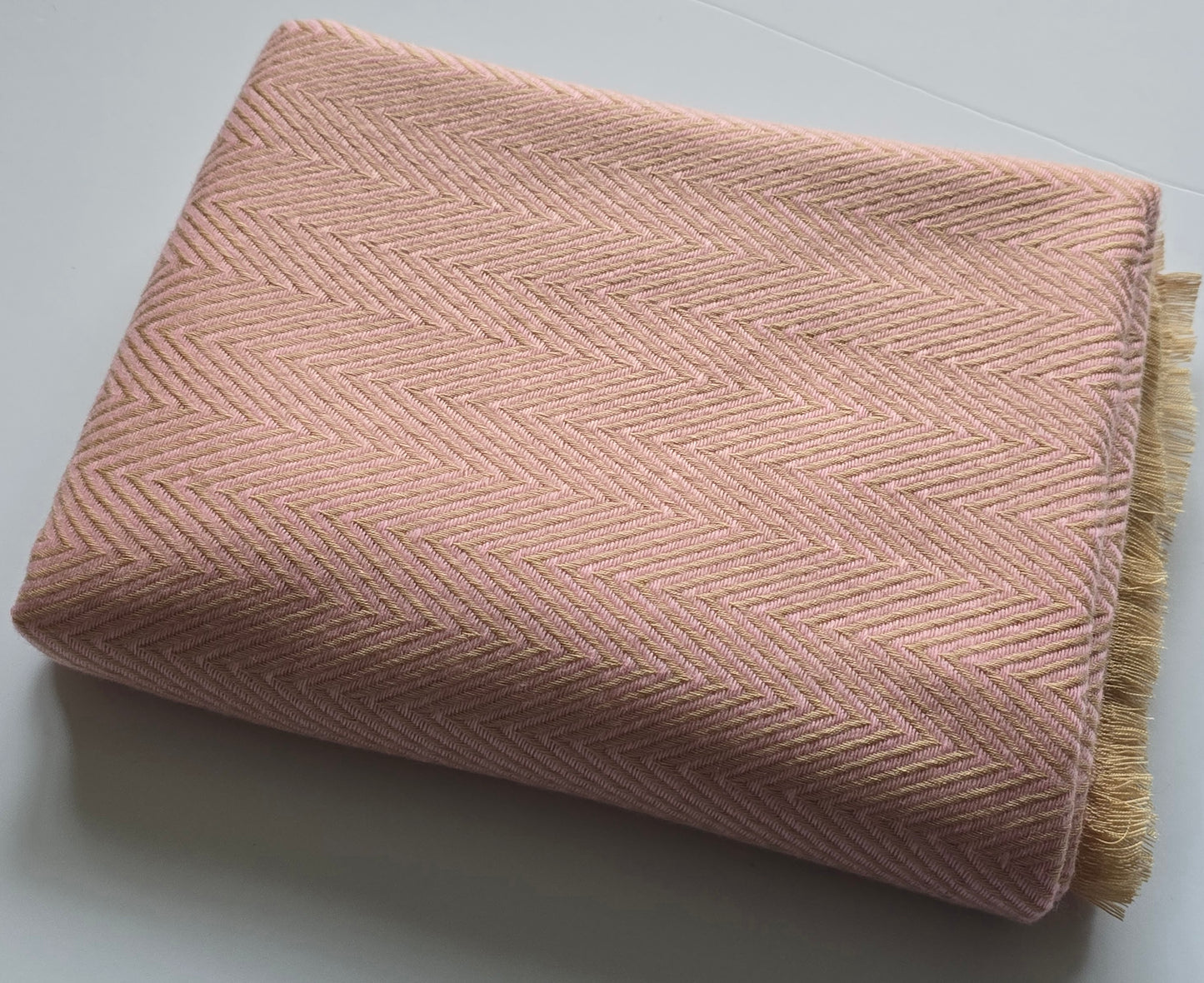 2-Ply Cashmere Zig Zag Stole