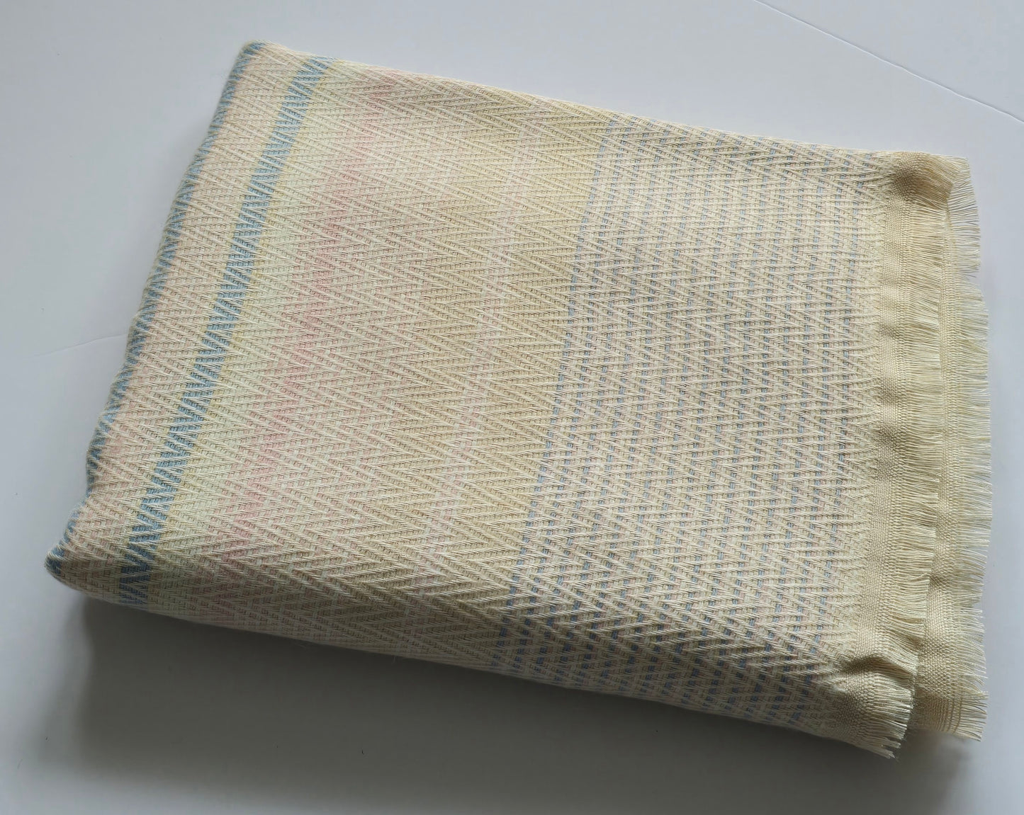 Étole en cachemire 2 épaisseurs Rollo Stripe