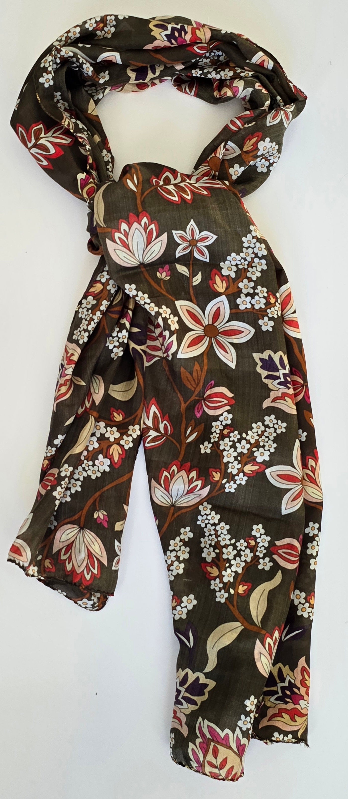 Mulberry Silk Stole – 100% Pure, Silk Mark Certified
