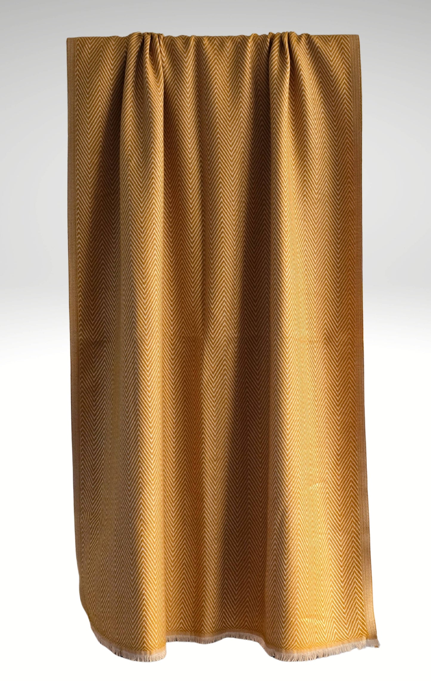 2-Ply Cashmere Zig Zag Stole