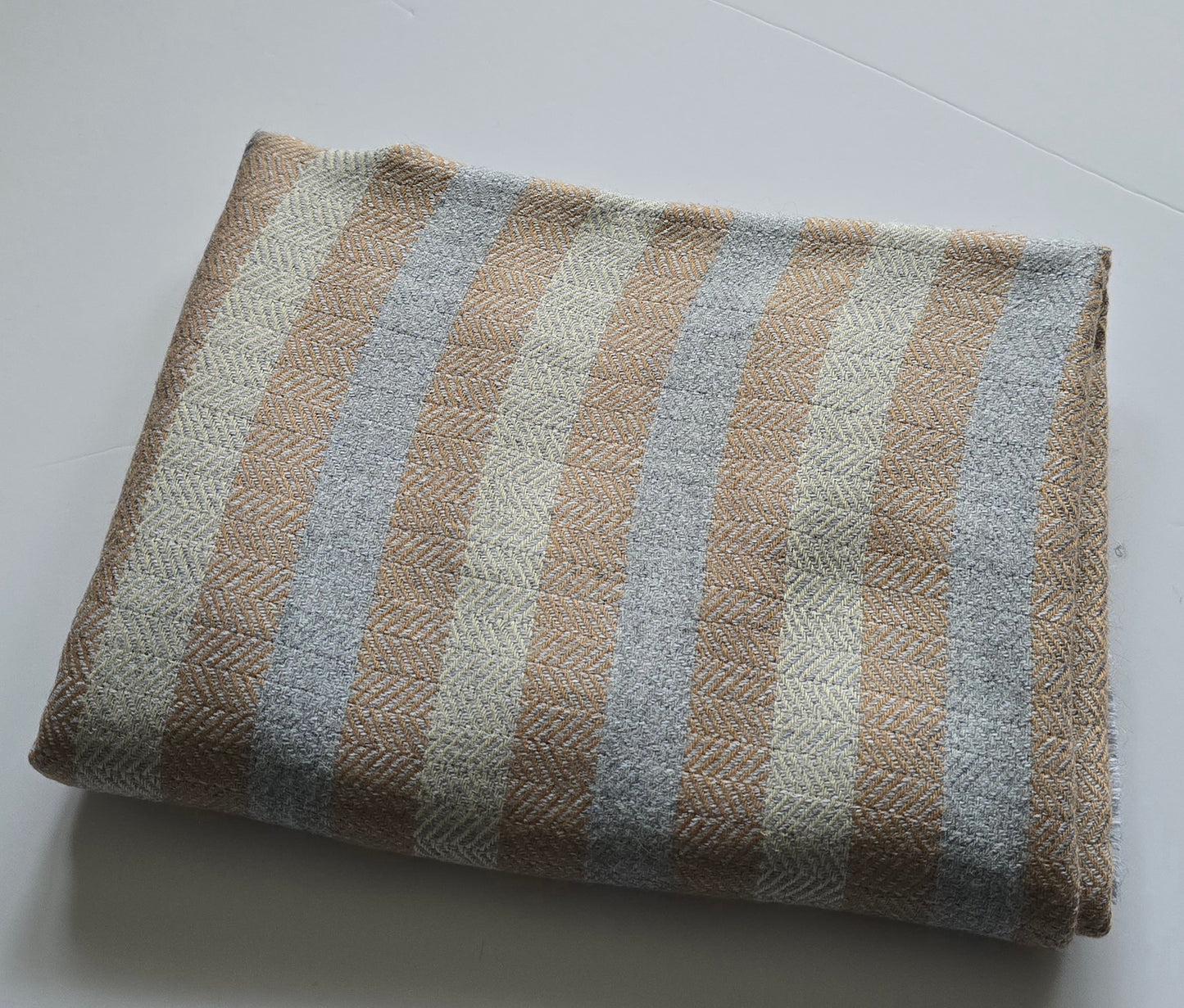 Étole en cachemire 2 épaisseurs Rollo Stripe