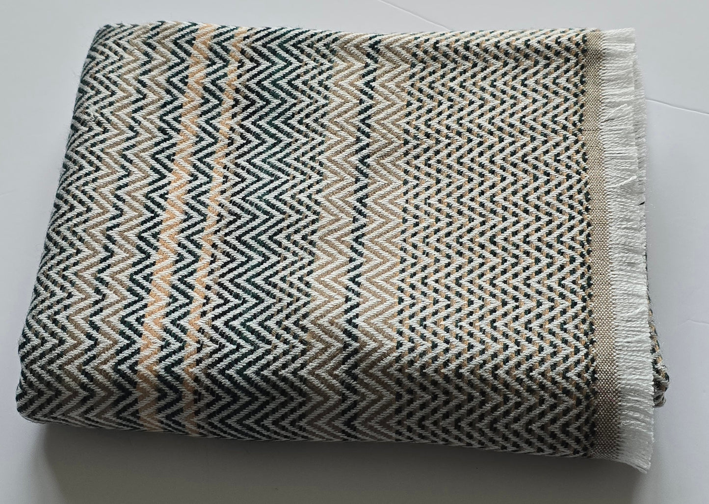 Étole en cachemire 2 épaisseurs Rollo Stripe