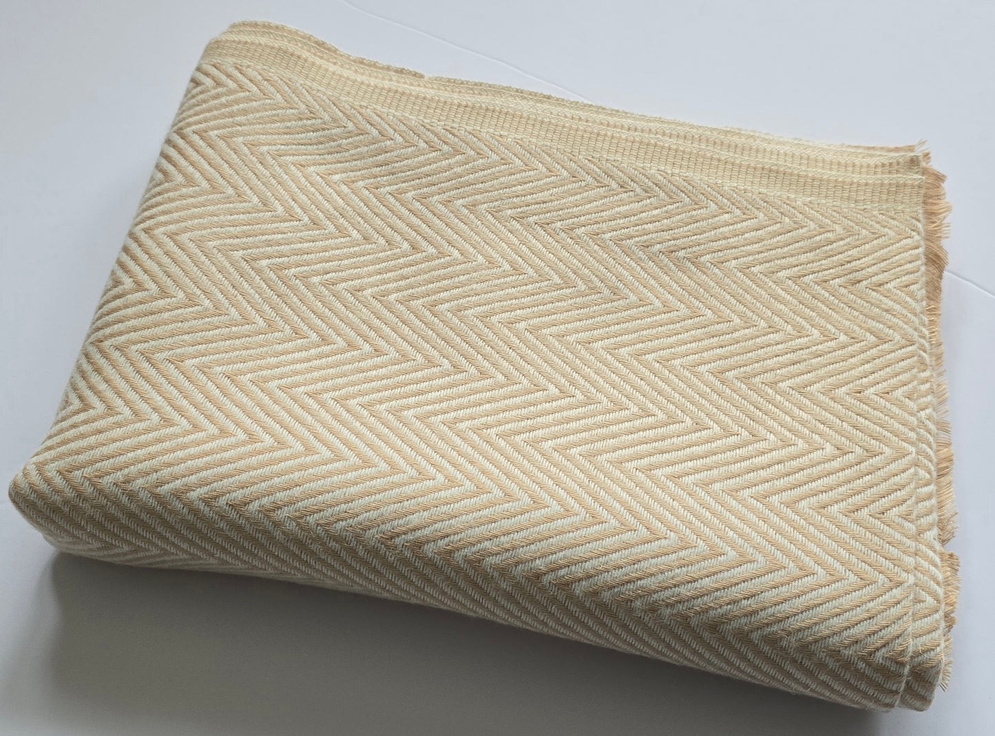2-Ply Cashmere Zig Zag Stole
