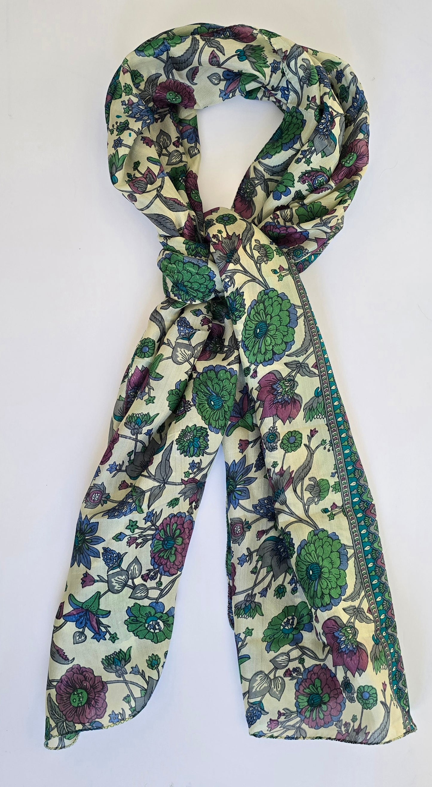 Mulberry Silk Stole – 100% Pure, Silk Mark Certified